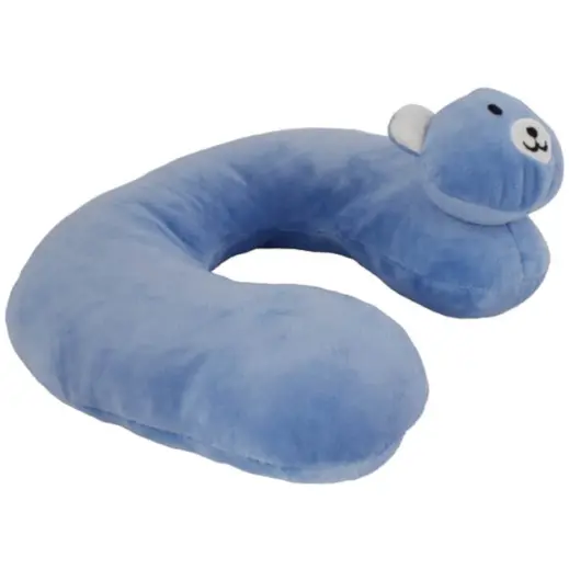 Kiddies Travel Pillow Sky Blue Angle